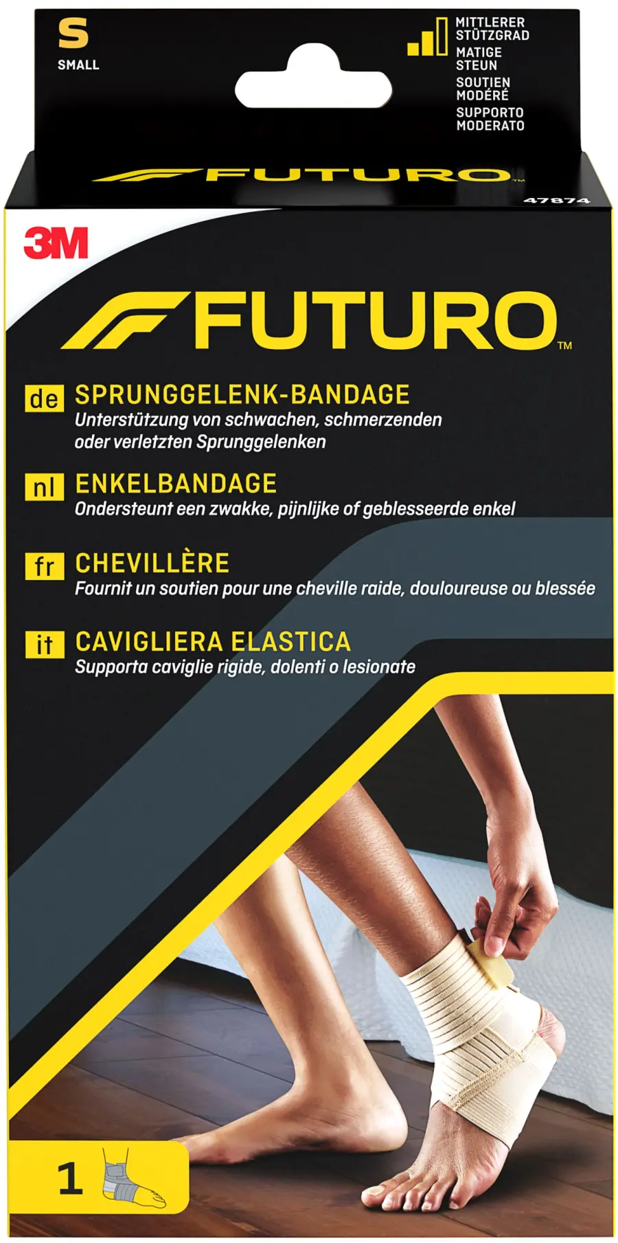 8177_3M FUTURO 47874 BANDAZ HLEZENNIHO KLOUBU STABILIZING VELIKOST S